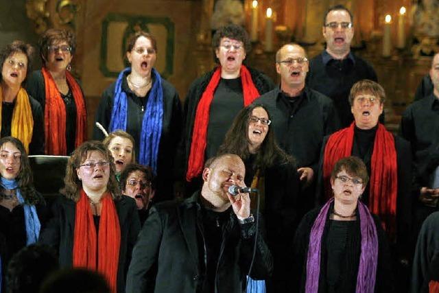 Gospelabend, der Glanzpunkte setzt