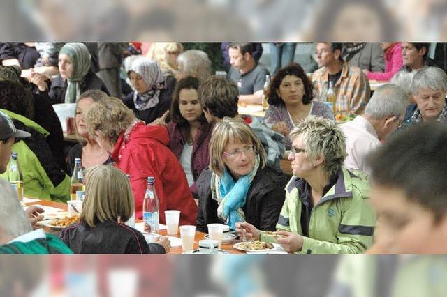 Die Menschen verbinden