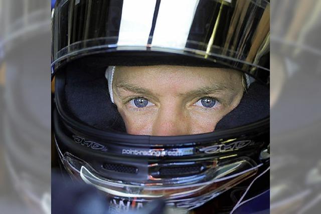 Sebastian Vettel berzeugt im Training