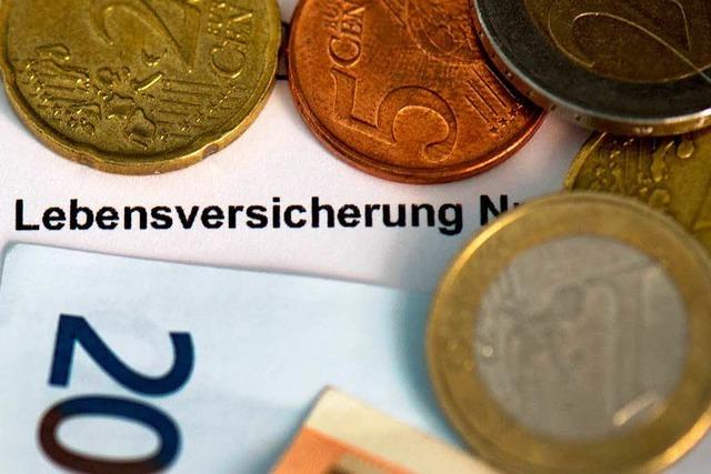Branche prsentiert Lebensversicherung 