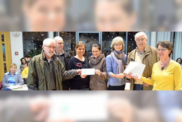 Geldspenden fr die Flchtlingsarbeit sind stets willkommen