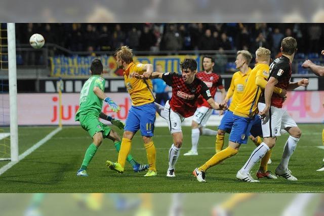 SC Freiburg bleibt nach dem 2:2 in Braunschweig auf Erstliga-Kurs