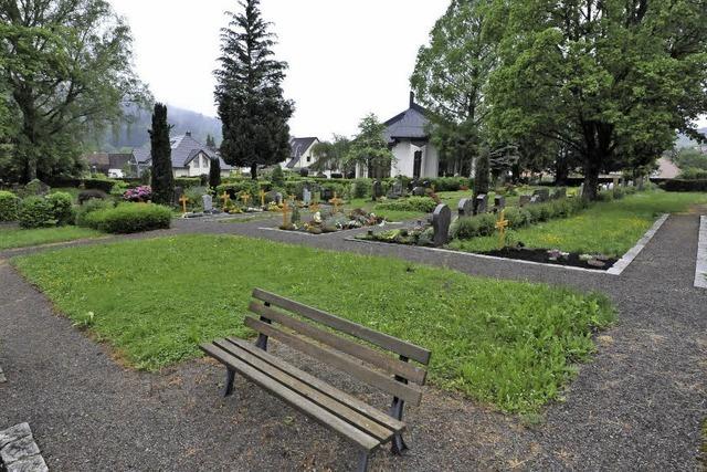 Baumgrabfeld fr den Sexauer Friedhof