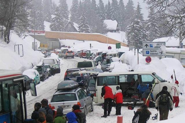Bund baut Parkpltze an B 317 am Feldberg aus