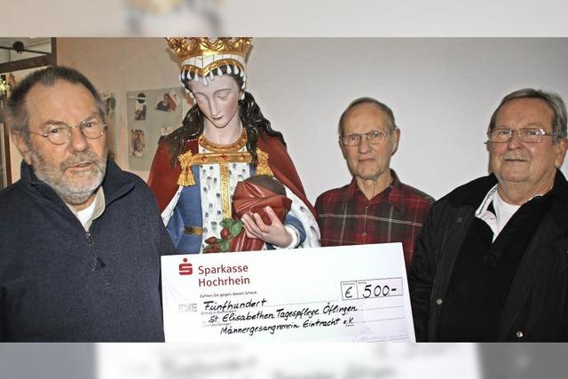 Mnnergesangverein spendet