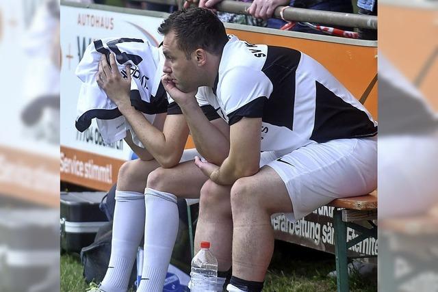 Hngende Kpfe beim SV Kippenheim