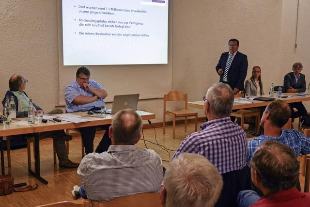 Wenig Interesse bei Brgern