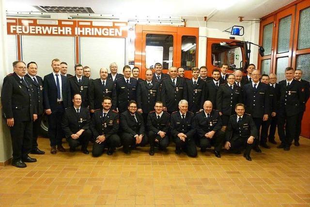 Ihringer Feuerwehr zieht eine positive Bilanz