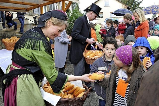 Auch ein Brtchen kann Genuss bedeuten