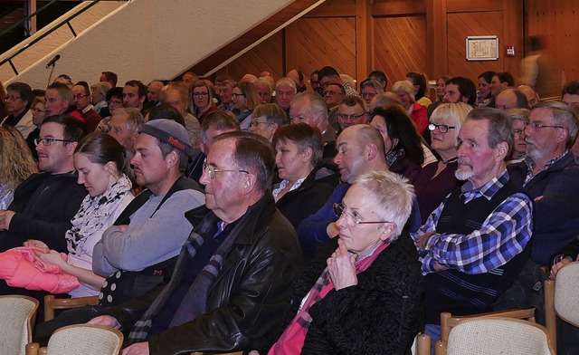 Groß war das Interesse an der Infoveranstaltung für Schluchseer Einwohner. | Foto: Eva Korinth Groß war das Interesse an der Infoveranstaltung für Schluchseer Einwohner. | Foto: Eva Korinth
