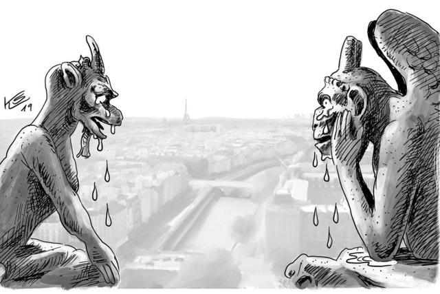 Die Wasserspeier von Notre-Dame