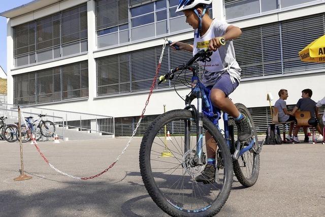 Test fr junge Radfahrer
