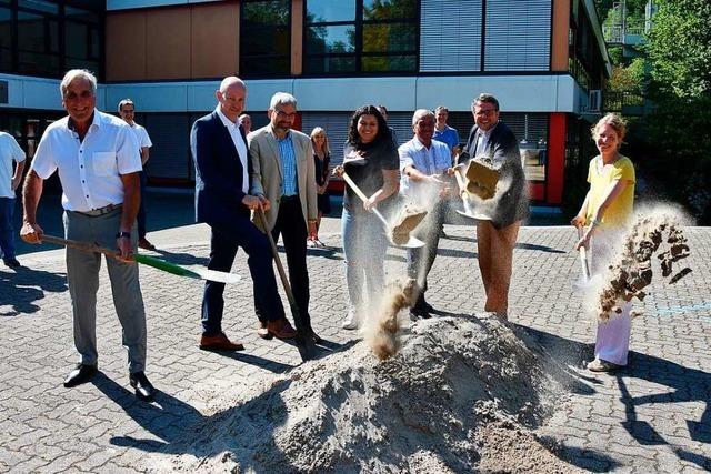 Die Millionenbaustelle in Grenzach-Wyhlen ist erffnet