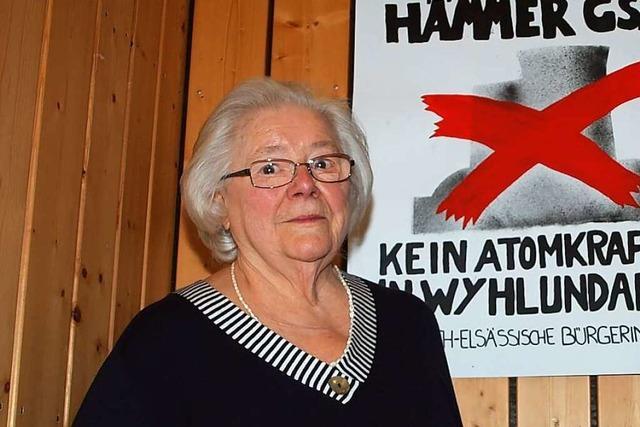 Wyhl-Kmpferin Friedel Bieselin aus Weisweil gestorben
