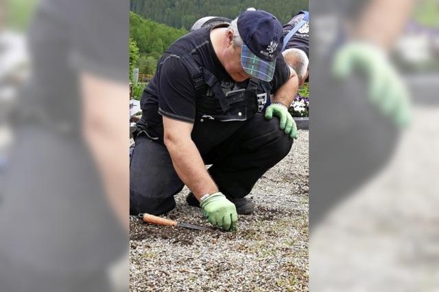 Zum Grtnern auf den Gottesacker