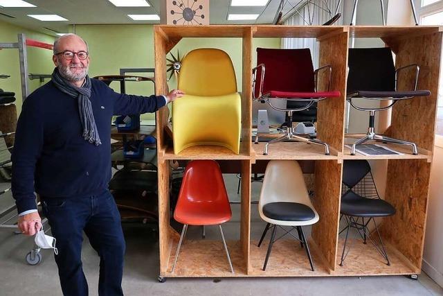 Breisacher restauriert wertvolle Designer-Mbel aus der ganzen Welt