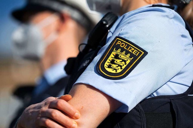 Baden-Wrttembergs Polizistinnen und P...hen Hochschule der Polizei teilnehmen.  | Foto: Marijan Murat (dpa)