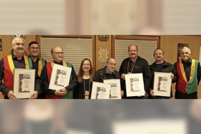 Murger Narren ehren mehr als 70 Mitstreiter