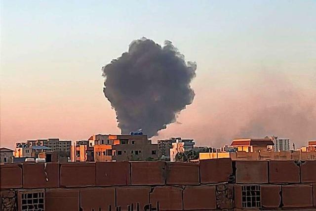 USA evakuieren ihre Diplomaten aus dem Sudan