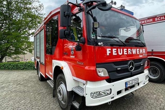 Wehr lscht Wohnungsbrand in Schallstadt - Gemeinde bringt Familien unter