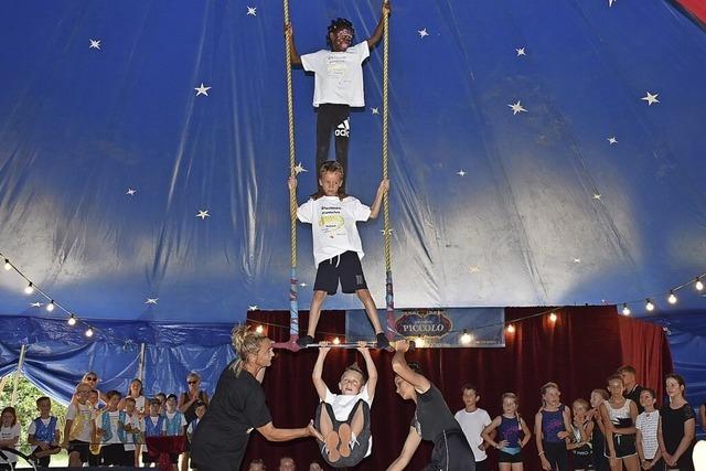 Groer Auftritt in der Manege