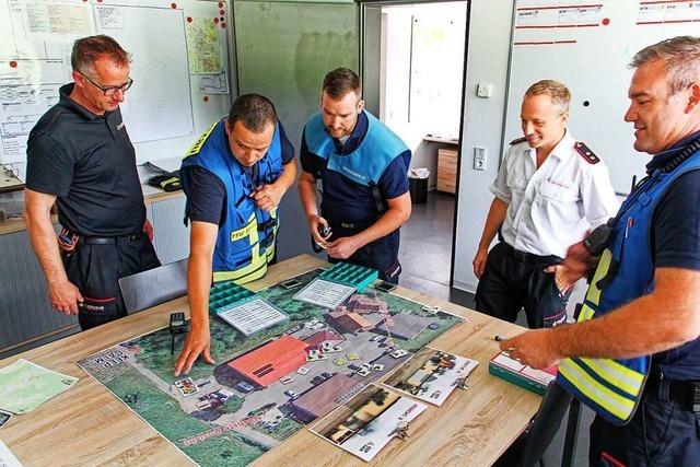 Planspiel-Einsatz als Stresstest fr Fhrungskrfte der Wehren im Landkreis Emmendingen