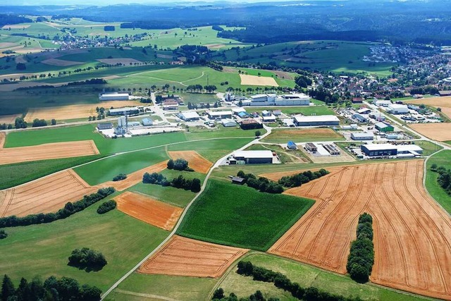 Bonndorf denkt an eine Erweiterung des Gewerbegebiets Im Breitenfeld. | Foto: Heidi Rombach Bonndorf denkt an eine Erweiterung des Gewerbegebiets Im Breitenfeld. | Foto: Heidi Rombach
