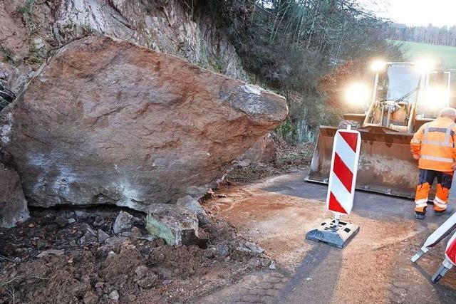 Felsstrze in den Landkreisen Lrrach und Waldshut hufen sich