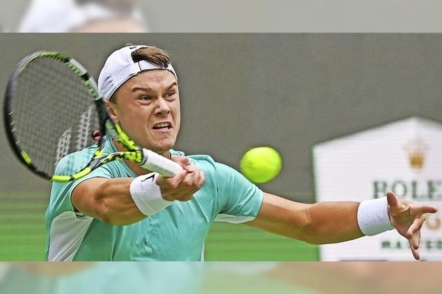 Start bei den Swiss Indoors