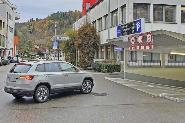 Schopfheimer Ratsmitglied hat Parkpltze gezhlt und beklagt deren Schwinden