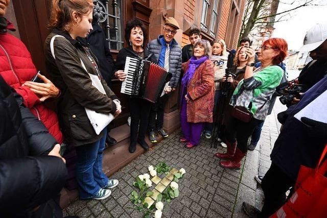 Nicht alle Angehrigen knnen zur Stolpersteinverlegung in Freiburg kommen – wegen des Israel-Kriegs
