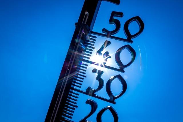 Hitze wie 2071: Einige Freiburger Hotspots erzielen jetzt schon rund 40 Hitzetage
