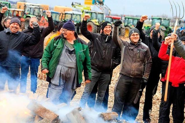 So lief der Protest der Landwirte in Lahr und Umland
