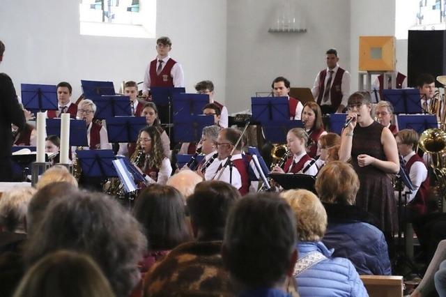 Musikverein Inzlingen klingt prchtig in der Kirche