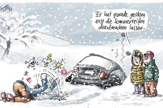 Immer dieses Aprilwetter!