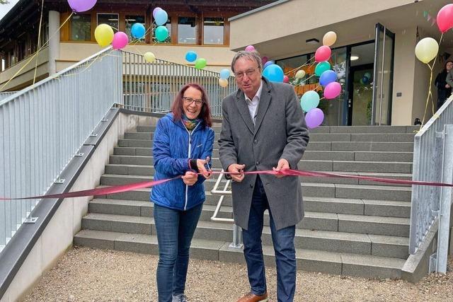 Das letzte Puzzleteil am Kinderbildungszentrum Umkirch ist fertig