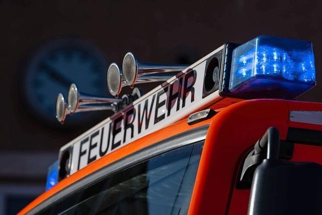 Brand im Schopf – Wohnung in Nachbarhaus unbewohnbar
