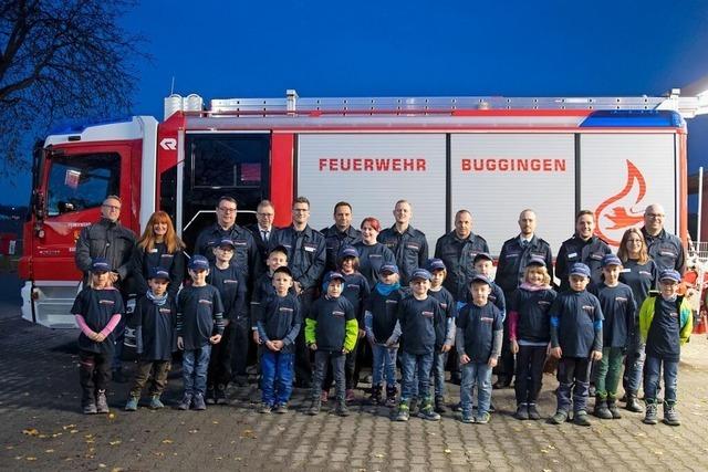 Bugginger Feuerwehr bewhrt sich 2024 auch in der Nachbarschaft