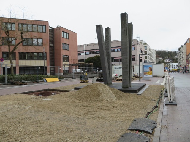 Die Skulptur "9. November" von Bernd Goering | Foto: Peter Gerigk Die Skulptur "9. November" von Bernd Goering | Foto: Peter Gerigk