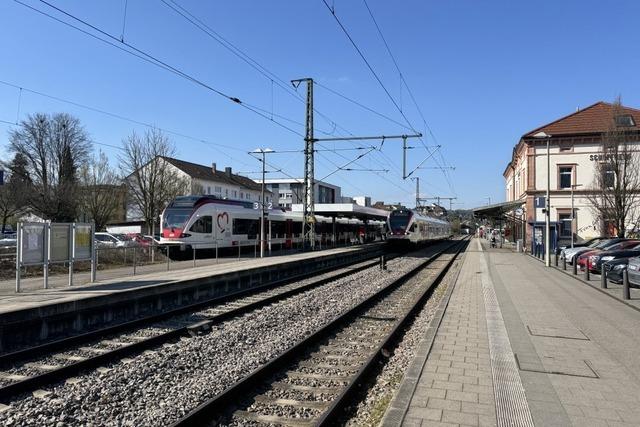 Strungen: S 6 bei  Schopfheim mit Problemen nach der Wiederaufnahme des Zugverkehrs