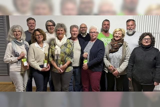 Wrdigung der Blumenpaten in Tutschfelden