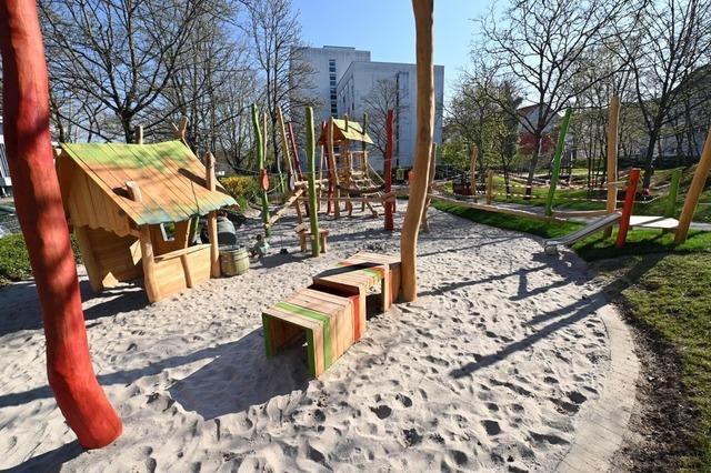 Stadt Freiburg erneuert Spielplatz an der Hilde-Mangold-Strae fr knapp 160.000 Euro
