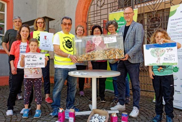 Der mhsame Kampf um Bewusstsein fr die Umwelt in Riegel
