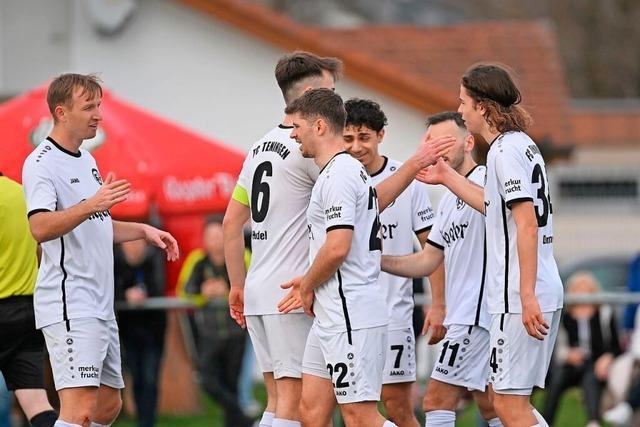 Ein kurioses Unentschieden zwischen dem FC Teningen und dem SV Kuppenheim