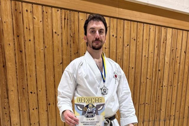 Rang zwei fr Karateka Emrah Kyc aus Kappel bei den "Sd Games" in Ulm