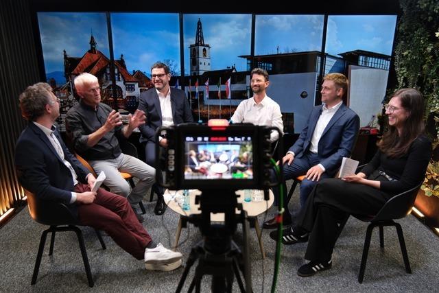 BZ-Talk: Das sind die Plne der Kandidaten fr die Brgermeisterwahl in Denzlingen