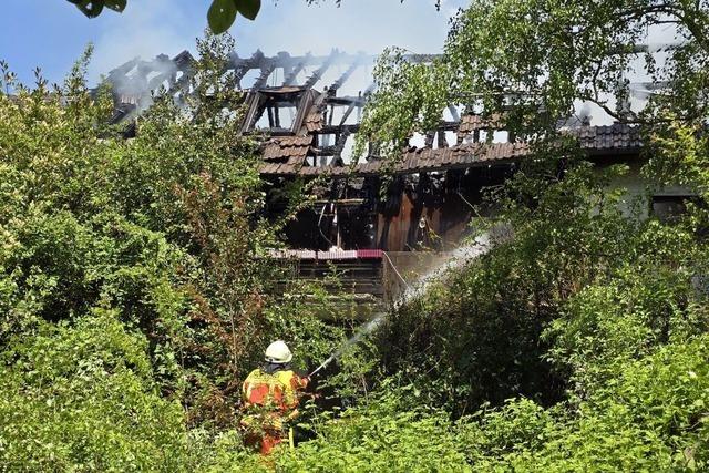 Zwei Verletzte bei Wohnhausbrand in Laufenburg