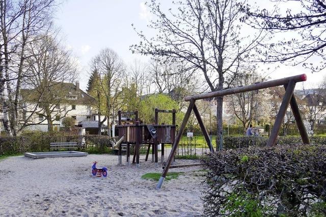 Kletterburg, Nestschaukel und Spielhtte fr Spielplatz in Titisee-Neustadt