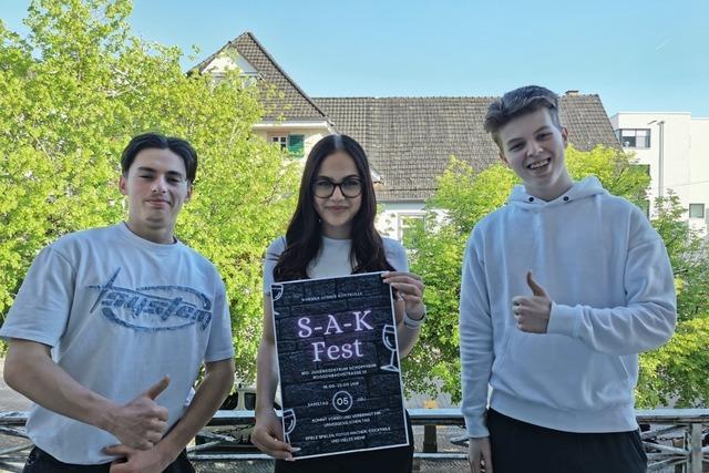 Jugendparlament Schopfheim bereitet das Fest "Sommer auer Kontrolle" fr den 5. Juli vor