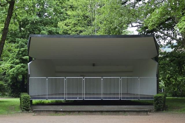 Wie knnte die Konzertmuschel im Lrracher Rosenfelspark wieder strker genutzt werden?